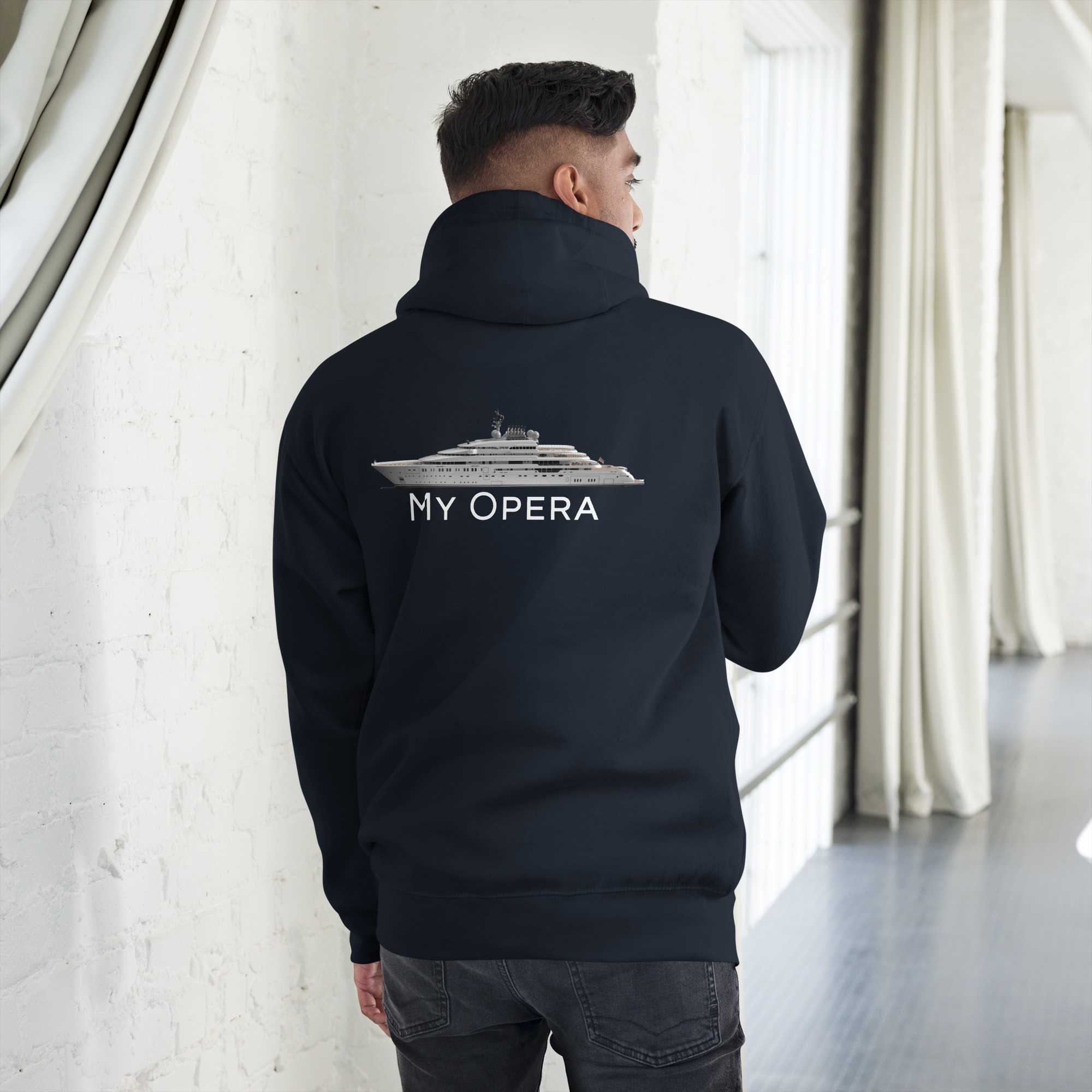 Unisex-Kapuzenpullover/ Hoodie Superyacht OPERA